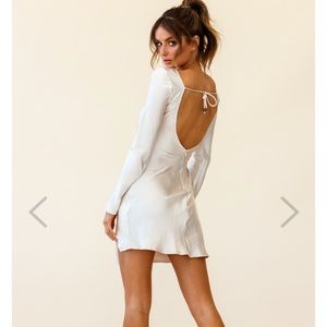 NEW Thank Me Later Champagne Dress